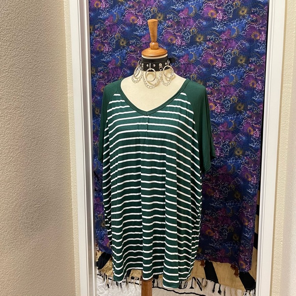 🌈 Amazing Casual Sunday Striped top - Picture 3 of 11